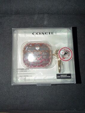 Coach Airpods Case 3rd Generation